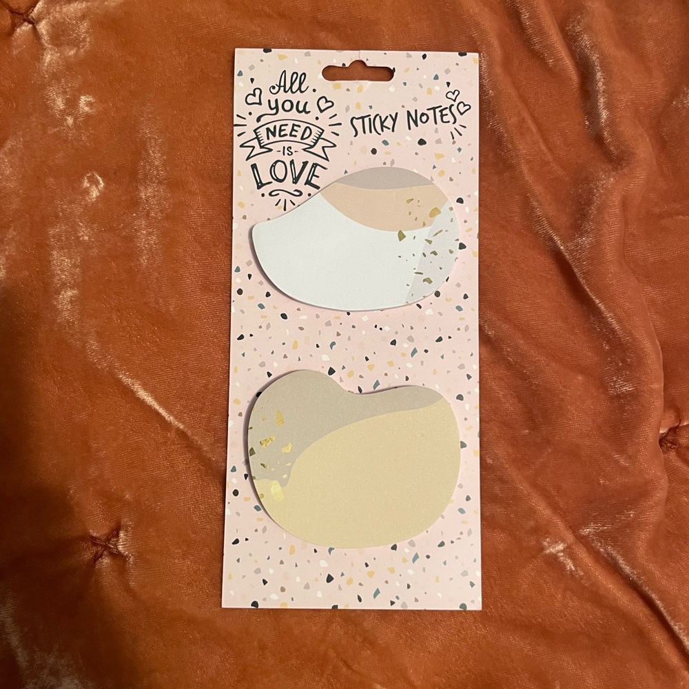 Cute Confetti Sticky Notes